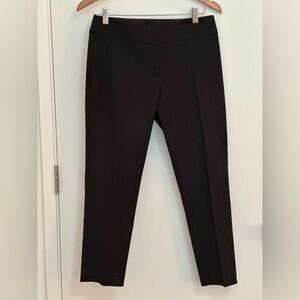 LOFT Black Straight Leg Pants Sleek Tailored Design